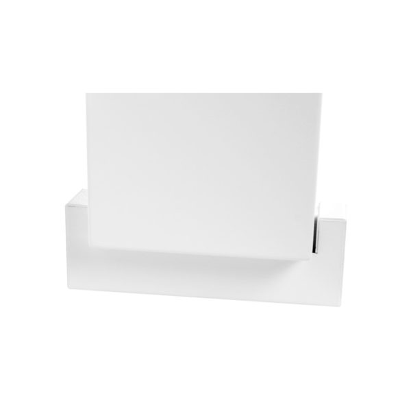 Биокамин NiceHouse BOX со стеклом<br>  90см На пол, белый